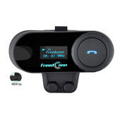 Freedconn 2022 Új T Com Sc Bluetooth Motorkerékpár sisak Intercom Headset 1000M Moto Interphone FM mikrofon Hangszóró Music Bike