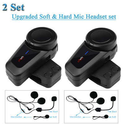 MAXTO M2 1000M motoros interfon sisak Bluetooth fejhallgató Moto vezeték nélküli kaputelefon 6 lovasnak beszélő FM rádió vízálló