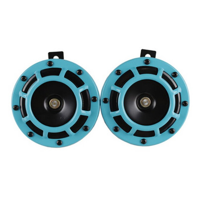 1 szett motorkerékpár légkürt Hella Super Loud kompakt elektromos robbanóhangú légkürt készlet 12V 115DB hangszóró dudák motoros autóhoz ÚJ