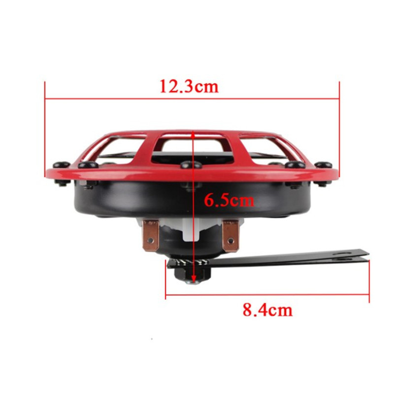 1 szett motorkerékpár légkürt Hella Super Loud kompakt elektromos robbanóhangú légkürt készlet 12V 115DB hangszóró dudák motoros autóhoz ÚJ