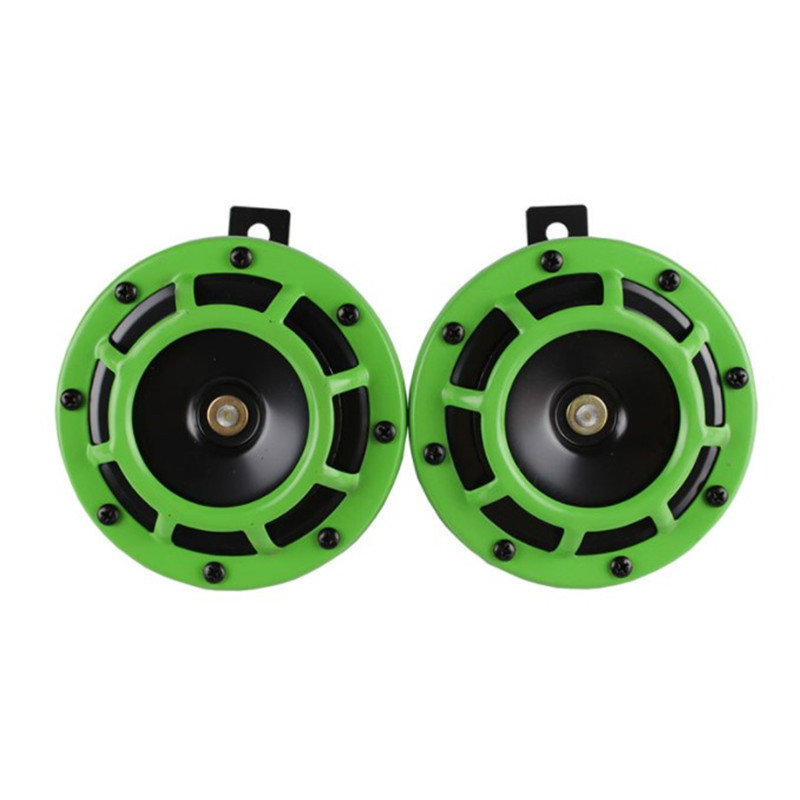 1 szett motorkerékpár légkürt Hella Super Loud kompakt elektromos robbanóhangú légkürt készlet 12V 115DB hangszóró dudák motoros autóhoz ÚJ