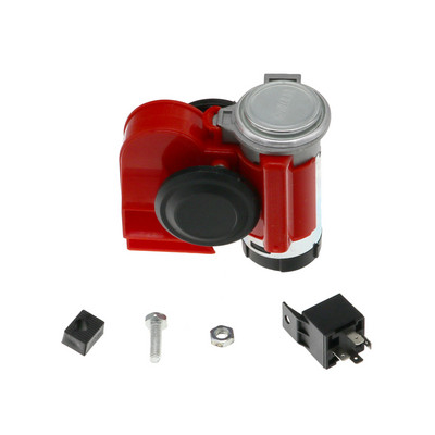 MotoLovee Vehicle 12V Super Loud Air Horn Snail Kompakt kürtök motorkerékpárokhoz, teherautó-csónakok lakóautó-módosítási alkatrészei