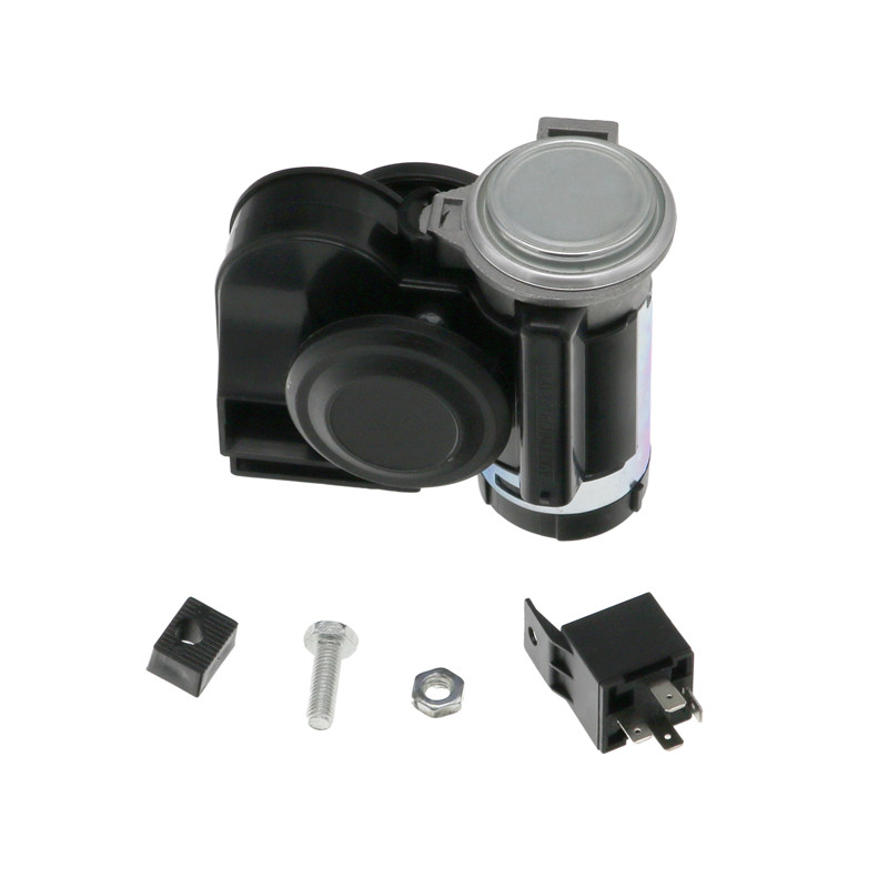 MotoLovee Vehicle 12V Super Loud Air Horn Snail Kompakt kürtök motorkerékpárokhoz, teherautó-csónakok lakóautó-módosítási alkatrészei