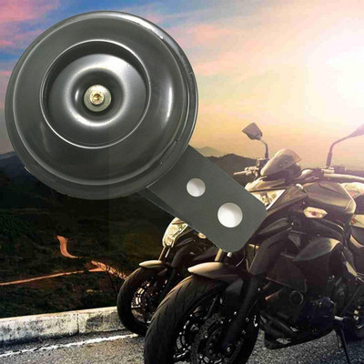 Seturi universale de claxon electric pentru motociclete 6v 3a 105db difuzor rotund scuter tare claxon pentru biciclete electrice impermeabile H8b2