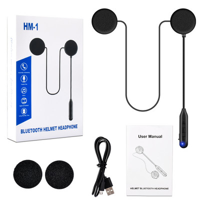 HM1 motoros sisak fejhallgató moto vezeték nélküli sztereó bluetooth fejhallgató BT 5.0 FM sztereó zenével A2DP