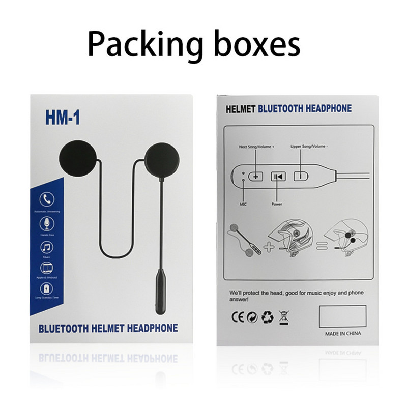 HM1 motoros sisak fejhallgató moto vezeték nélküli sztereó bluetooth fejhallgató BT 5.0 FM sztereó zenével A2DP