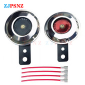 48V 60V univerzális motorkerékpár elektromos kerékpár dudák krómozott 1,5A vízálló hangszórók robogóhoz Moped Dirt E-Bike ATV