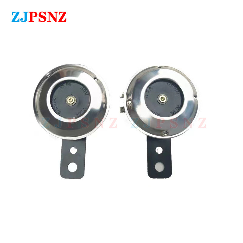 48V 60V univerzális motorkerékpár elektromos kerékpár dudák krómozott 1,5A vízálló hangszórók robogóhoz Moped Dirt E-Bike ATV