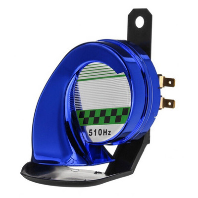 1 db 12,3x7,4 cm 12V vízálló univerzális DC 130db autós motor csiga légkürt sziréna szuper hangos teherautó motorhoz