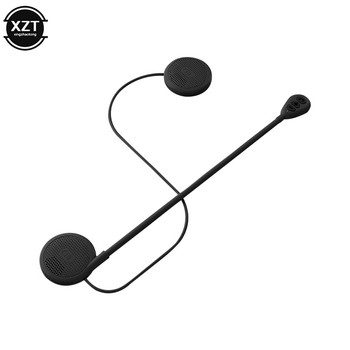 XZT 2022 Мото каска Слушалки Bluetooth 5.0 Ултратънки мотоциклетни слушалки Безжичен високоговорител Слушалки Хендсфри Обаждане Възпроизвеждане на музика