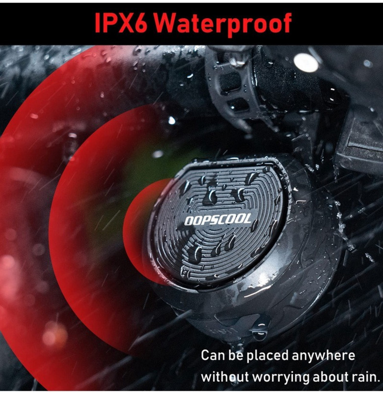 Univerzális elektromos csengő kürt kerékpár motoros riasztó lopásgátló hangszóró vízálló állítható kerékpár kürt USB újratölthető