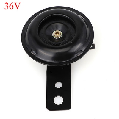 Motorkerékpár elektromos kürt 12/24/36/48/60V 1.5A 105db vízálló kerek kürt, alkalmas robogó könnyű terepjáró ATV-hez