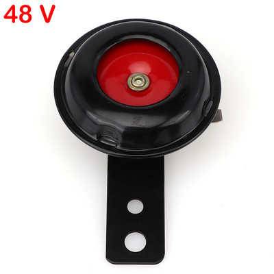 Motorkerékpár elektromos kürt 12/24/36/48/60V 1.5A 105db vízálló kerek kürt, alkalmas robogó könnyű terepjáró ATV-hez