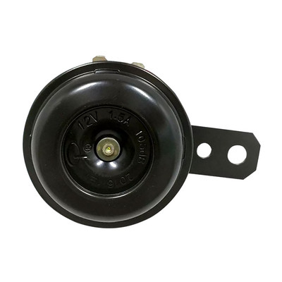 Univerzális 12V-os kürt 1,5A 105db motorkerékpár elektromos kürt készlet vízálló kerek hangos kürt hangszórók jel motorkerékpárokhoz