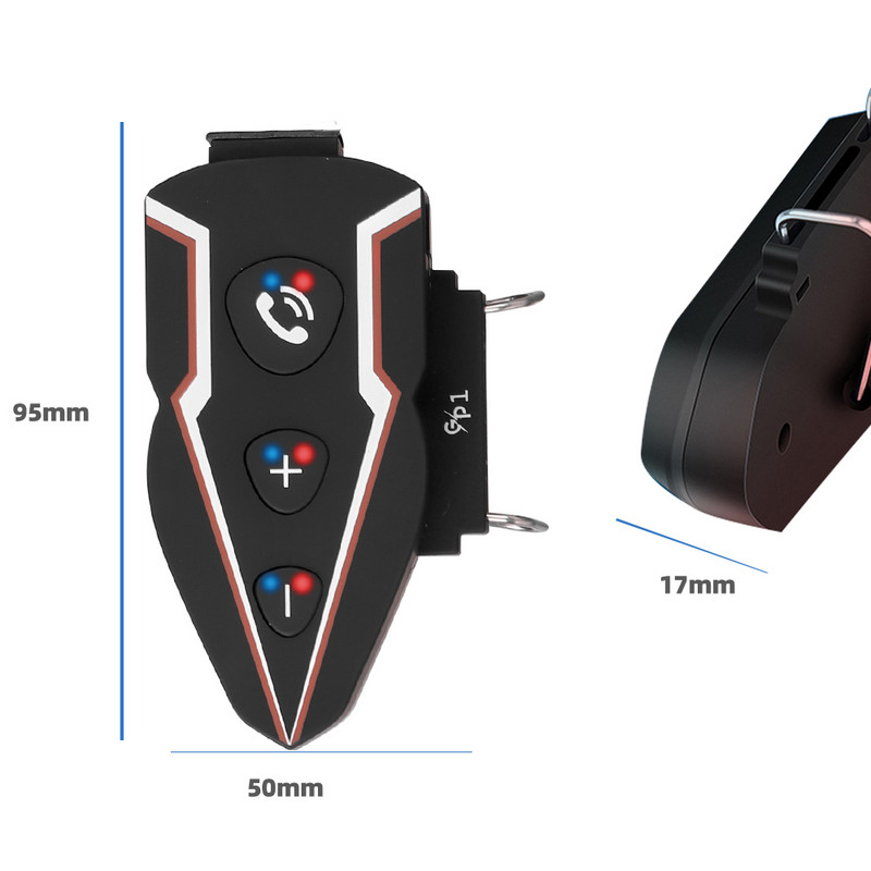 Motorkerékpár Bluetooth bukósisak fejhallgató vezeték nélküli kihangosító motoros fejhallgató zenei fülhallgató kihangosító hívás vízálló hangsegéd