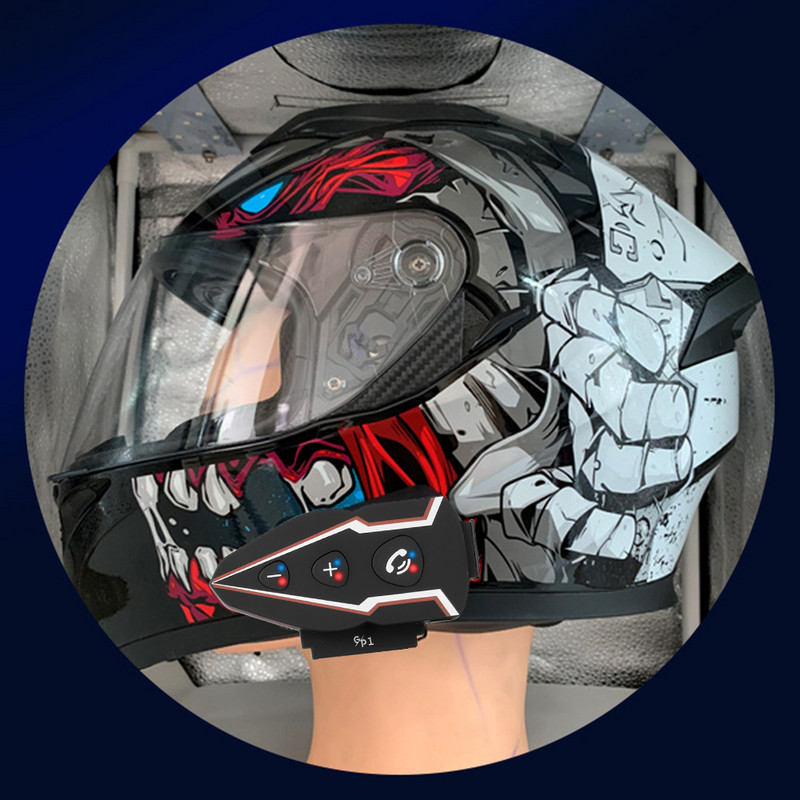 Motorkerékpár Bluetooth bukósisak fejhallgató vezeték nélküli kihangosító motoros fejhallgató zenei fülhallgató kihangosító hívás vízálló hangsegéd