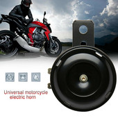 DC12V 1.5A 110dB Trompetă cu claxon de aer puternic pentru motocicletă/scooter electrică Claxon de aer electric universal, sunet puternic, rezistent la apă