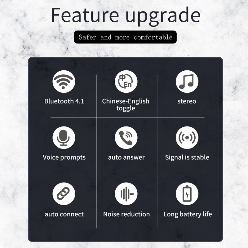 Bluetooth motoros sisak fejhallgató vezeték nélküli kihangosító motoros fejhallgató zenei fülhallgató kihangosító hívás vízálló kerékpáros fejhallgató