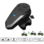 BT-S3 motoros sisak Intercom Moto sisak Bluetooth fejhallgató vízálló Intercomunicador BT Interphone FM