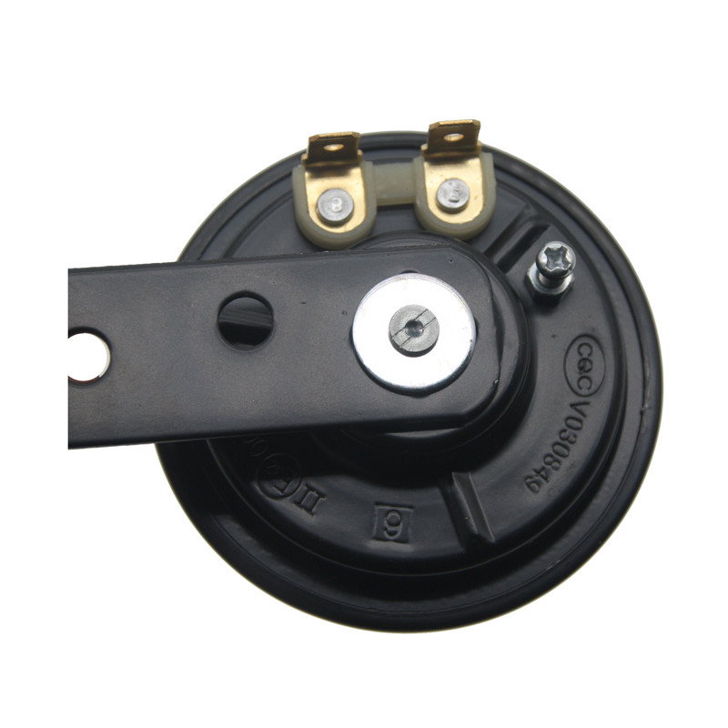 LVEE DL70 sorozat 12v motorkürt Univerzális Vízálló elektromos 105db eredeti módosított Motor Scooter Loud Sound fekete