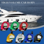 Elektronikus csiga légkürt motorkerékpár hangos hangszóróhoz 12V 510HZ 130DB motorkerékpár csigakürt csiga légkürt I9V5