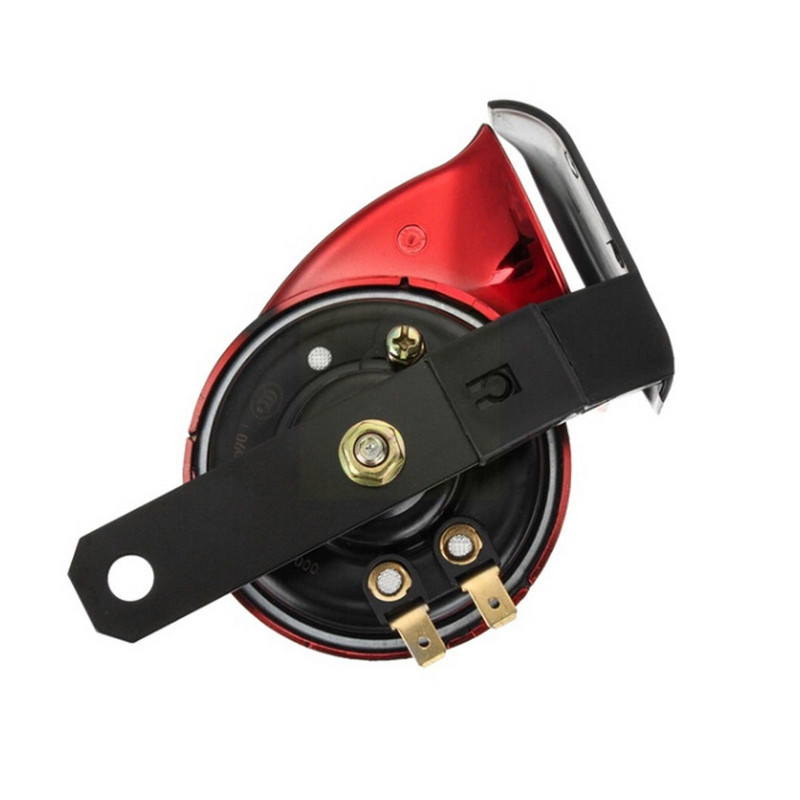 Elektronikus csiga légkürt motorkerékpár hangos hangszóróhoz 12V 510HZ 130DB motorkerékpár csigakürt csiga légkürt I9V5