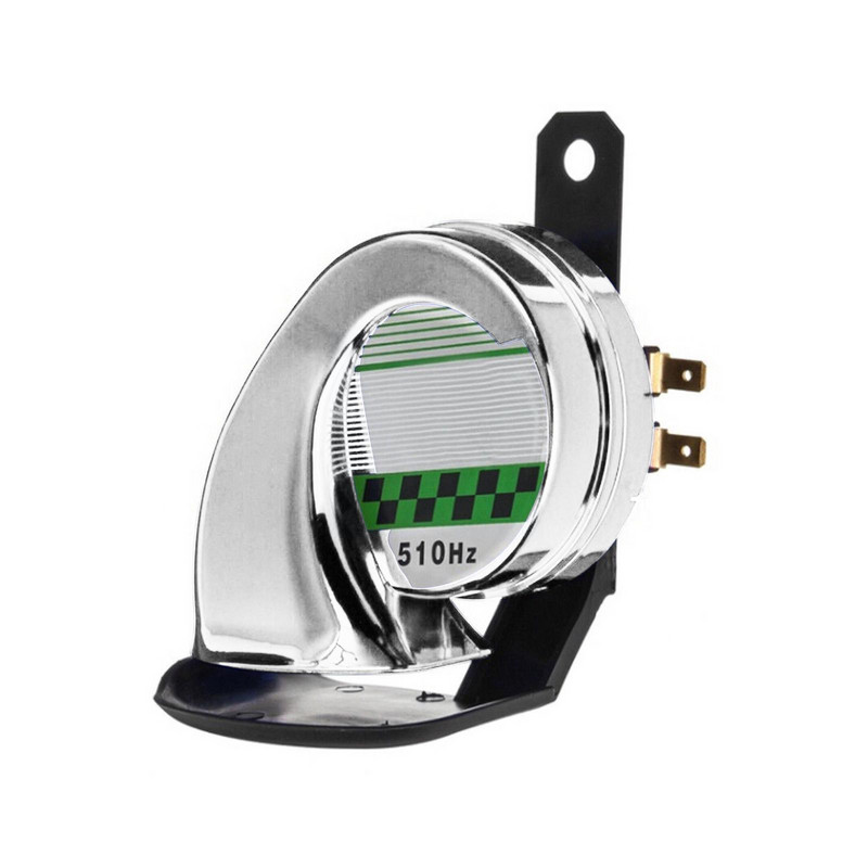 Elektronikus csiga légkürt motorkerékpár hangos hangszóróhoz 12V 510HZ 130DB motorkerékpár csigakürt csiga légkürt I9V5