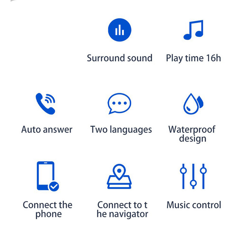 BT5.0 motoros sisak fejhallgató Bluetooth vezeték nélküli sisak kihangosító hangszóró zene fejhallgató kihangosító készlet MP3 GPS telefonhoz
