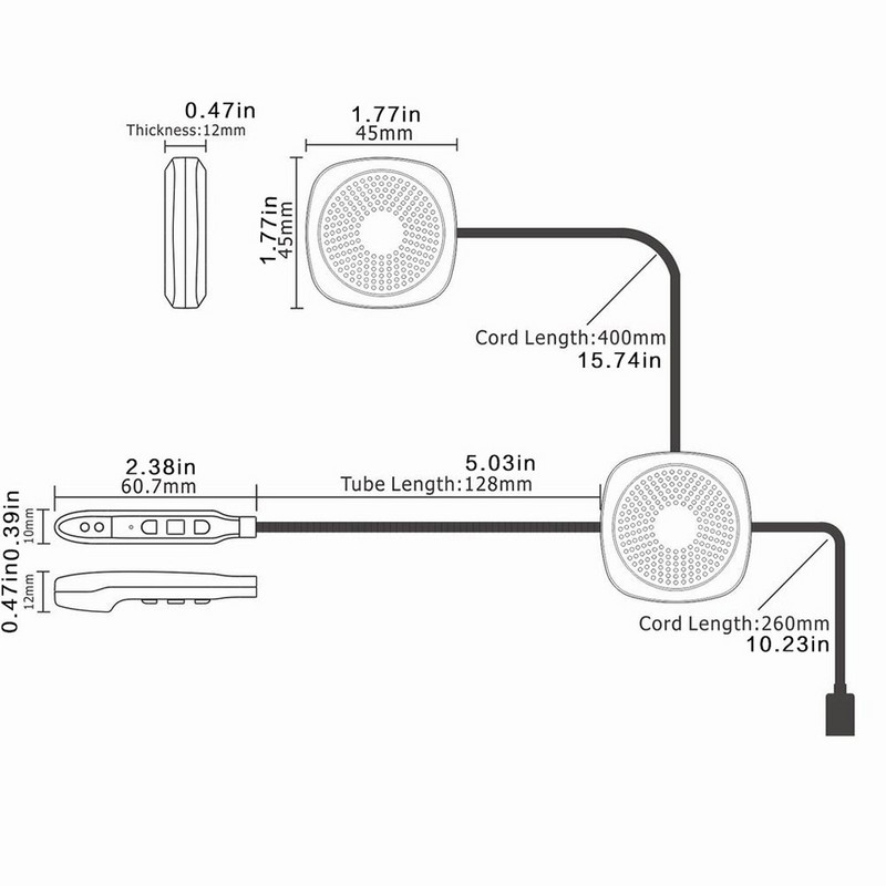 BT5.0 motoros sisak fejhallgató Bluetooth vezeték nélküli sisak kihangosító hangszóró zene fejhallgató kihangosító készlet MP3 GPS telefonhoz