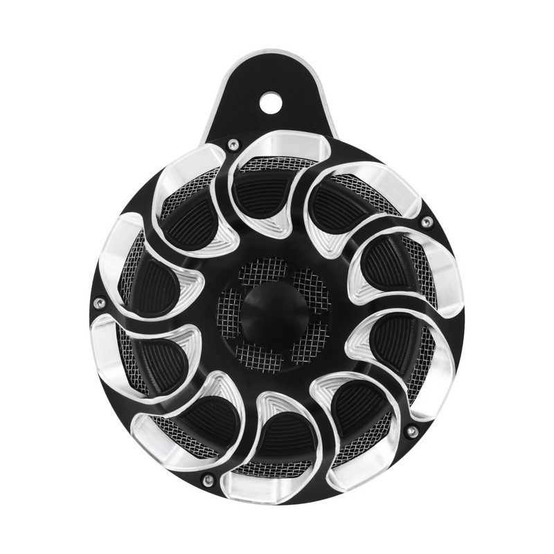 Motorkerékpár CNC kürtvédő kürtök szerelvény Harley Touring Big Twin Cam FLT Electra Glide 91-17 Sportster XL 1200 883 07-18