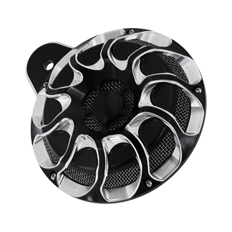 Motorkerékpár CNC kürtvédő kürtök szerelvény Harley Touring Big Twin Cam FLT Electra Glide 91-17 Sportster XL 1200 883 07-18