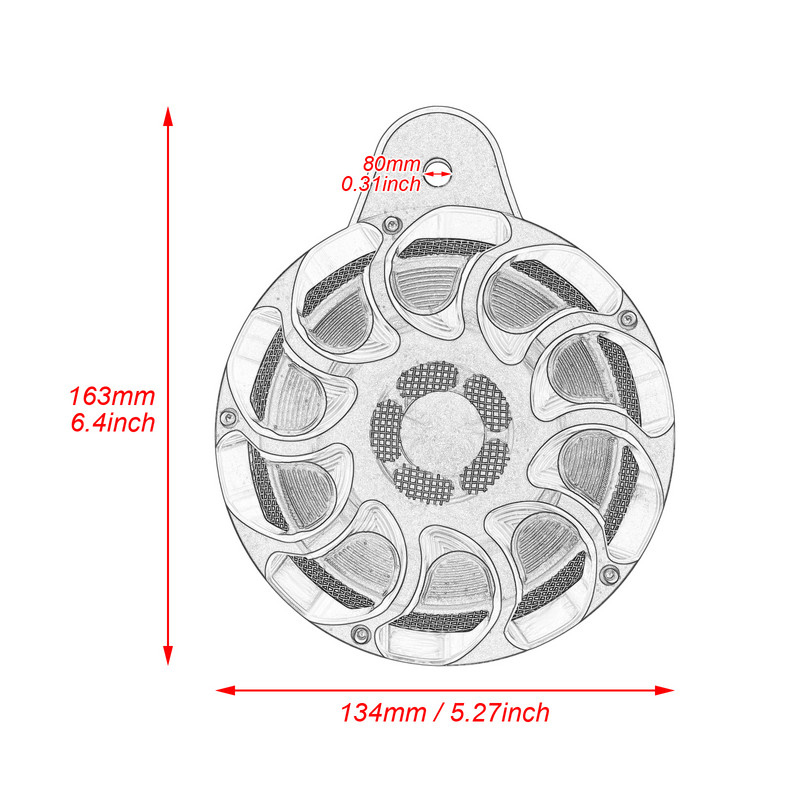 Motorkerékpár CNC kürtvédő kürtök szerelvény Harley Touring Big Twin Cam FLT Electra Glide 91-17 Sportster XL 1200 883 07-18