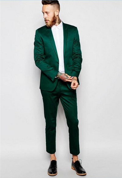 Legújabb kabát nadrág minták Sötétlila szmoking férfi öltöny szett Slim Fit blézer vőlegény esküvői báli öltönyök Terno Masculino (kabát + nadrág)