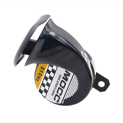 Motorkerékpár kürt sziréna hangos 12V 510Hz 115dB vízálló csiga levegő kürt hangszóró teherautó motorkerékpár elektromos tartozékokhoz