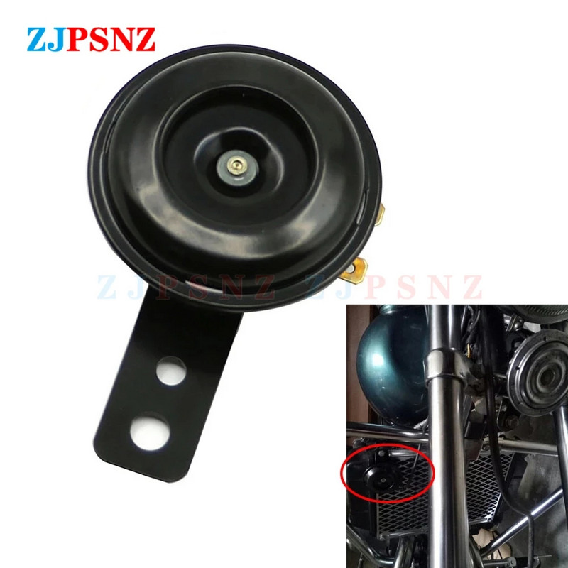 6v 12v 24v 36v 48v 60v 72v kürt készletek E-bike motorkerékpár elektromos robogó vízálló kerek szuper hangos kürt hangszóró robogó mopedek