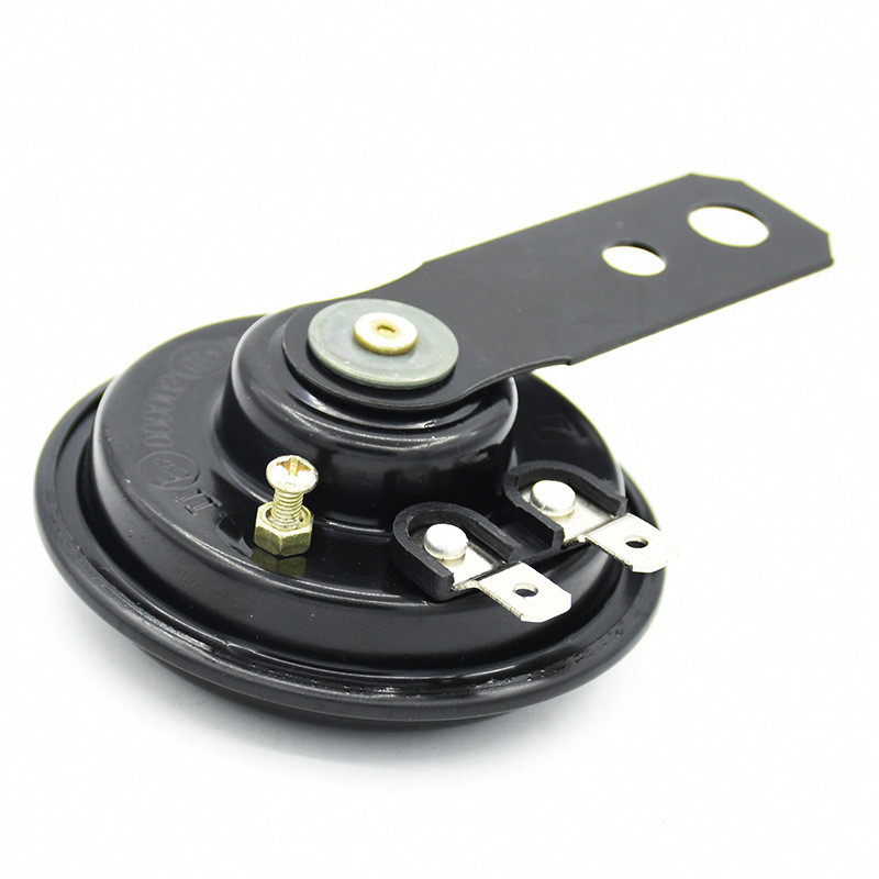 Motorkerékpár elektromos kürt készlet 12V 1.5A 105db univerzális vízálló kerek hangos kürt hangszórók robogó moped Dirt Bike ATV-hez