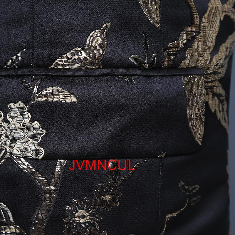 2022 Formális Sliver Grey Groomsmen férfi öltönyök 2 darabos Black Peak hajtókás esküvői (kabát+nadrág) jelmez Homme Terno Masculino Slim