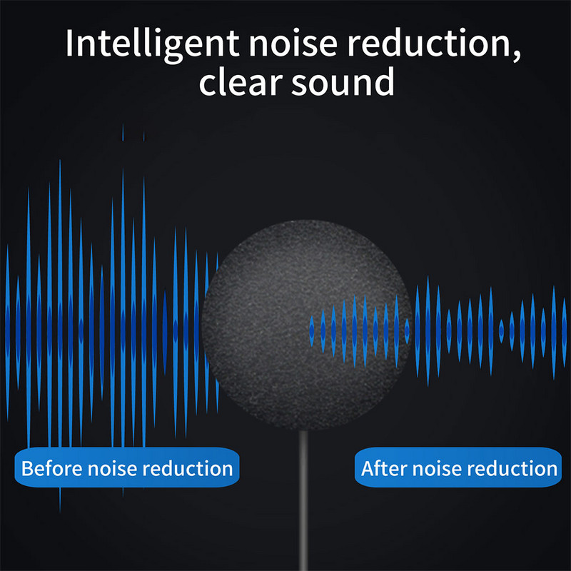 Motoros fejhallgató Bluetooth-kompatibilis 5 0 USB töltés kihangosító HiFi zajcsökkentő fejhallgató hordozható lovaglás