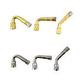 Universalus 45 90 135 laipsnių motociklo automobilio metalinio kampo sulenkto vožtuvo adapteris padangos vamzdžio prailginimo ilgintuvo keitiklis