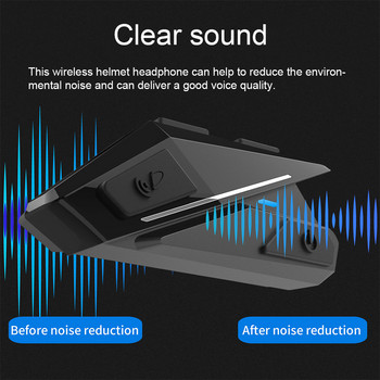 Мотоциклетна каска Водоустойчиви безжични слушалки Навигация Акумулаторни, съвместими с Bluetooth Консумативи за мотоциклети