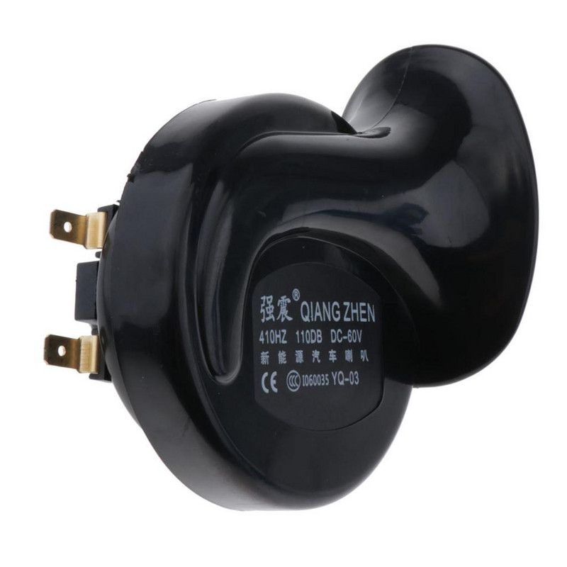 Motorkerékpár jármű, elektromos rásegítésű elektromos jármű 410 Hz csigakürt, magas 60 V