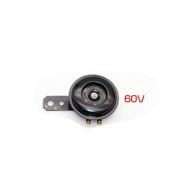 Univerzális motorkerékpár elektromos kürt 12V 48V 60V 1.5A 110db vízálló kerek hangos hangszóró robogó moped Dirt Bike ATV-hez