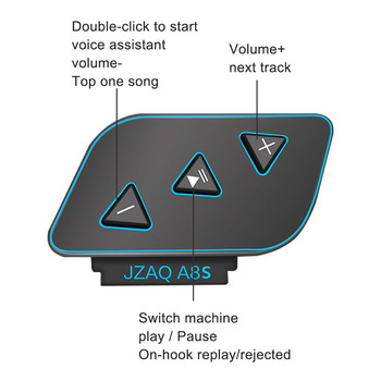 Безжичен Bluetooth 5.0 Слушалки за мотоциклетна каска Стерео високоговорител Слушалки Слушалки за мотоциклетна каска MP3 високоговорител
