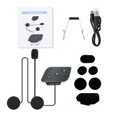 Vezeték nélküli Bluetooth 5.0 motoros sisak fejhallgató sztereó hangszóró fejhallgató motoros sisak fejhallgató MP3 hangszóró