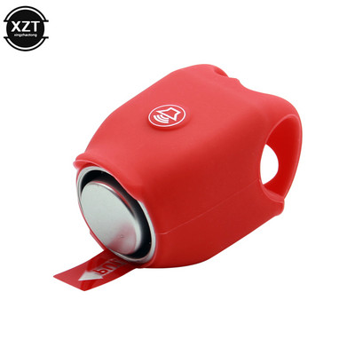 Motorkerékpár csengő 120db vízálló kerékpáros kerékpár csengő elektromos kürt Hordozható szilikon MTB országúti kerékpáros kormánycsengő