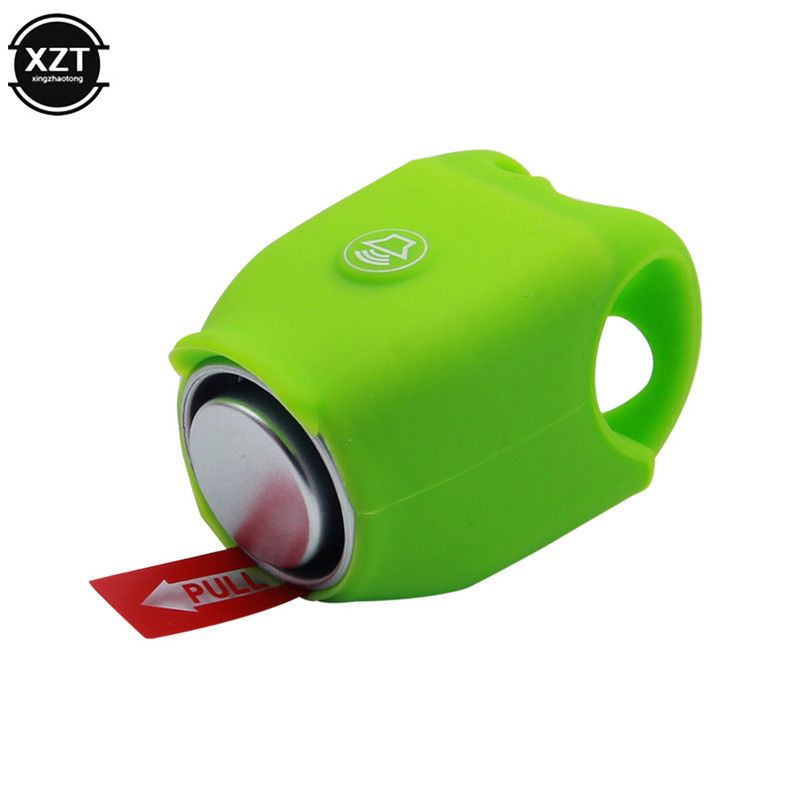 Motorkerékpár csengő 120db vízálló kerékpáros kerékpár csengő elektromos kürt Hordozható szilikon MTB országúti kerékpáros kormánycsengő