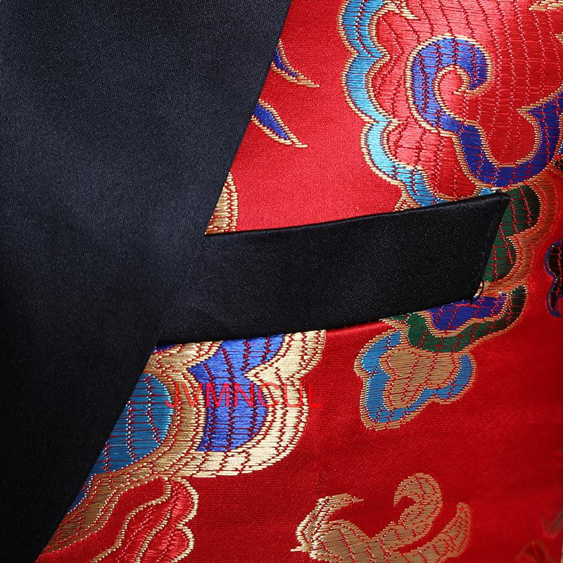 2022-es zöld öltöny férfi blézer fehér nadrággal elválasztja a férfi öltöny karcsúsított báli kabát, szmoking jelmez Homme Terno 2 DB