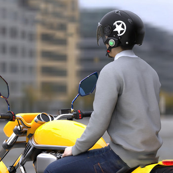 Мотоциклетна Bluetooth каска, хендсфри гласов асистент, FM радио слушалка с функция за намаляване на шума
