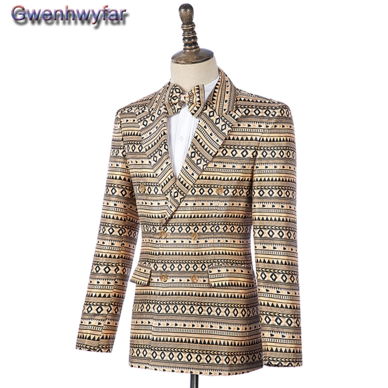 Gwenhwyfar méretre szabott férfi esküvői öltöny, Peak Lapel dupla mellű vőlegény blézer szmoking, Slim Fit Costume Pour Hommes Terno Masculino