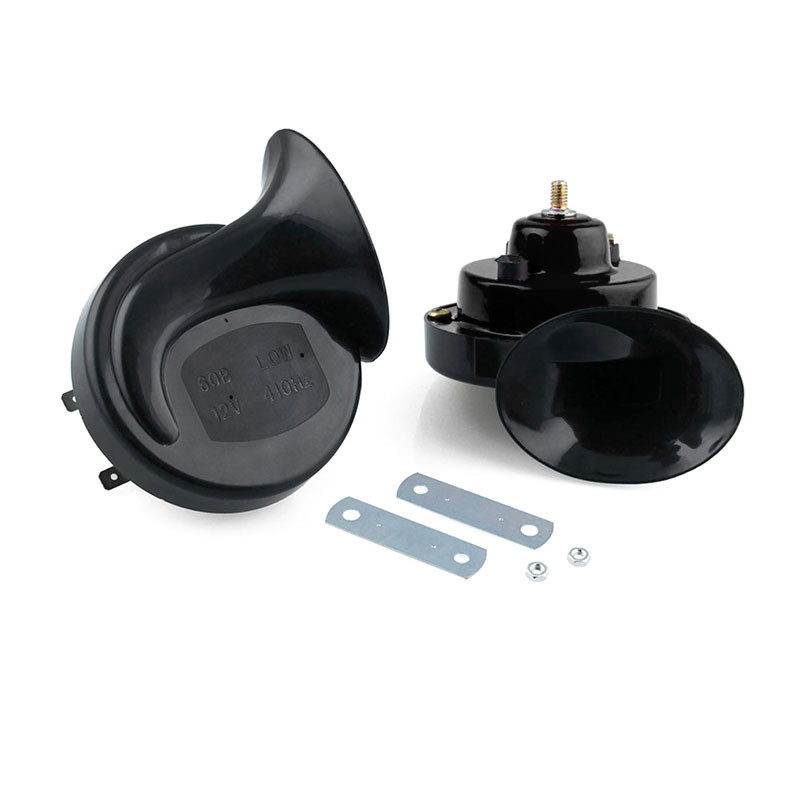 1db/2db Gépjármű elektromos kürt 300DB 12V Super Loud vízálló teherautó SUV Autócsónak motorvonat csigakürt tartozékok